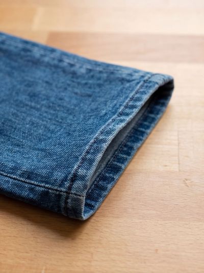 Подшить джинсы без сохранения оригинального шва