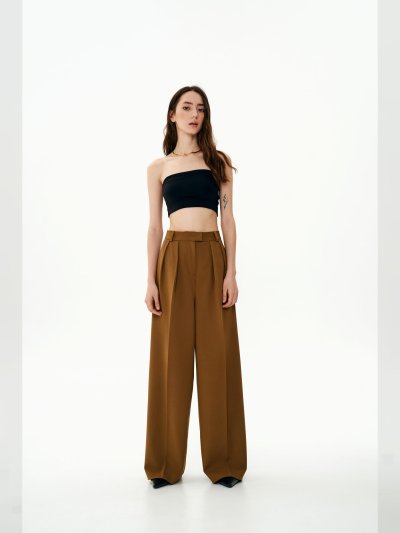 Брюки палаццо женские широкие