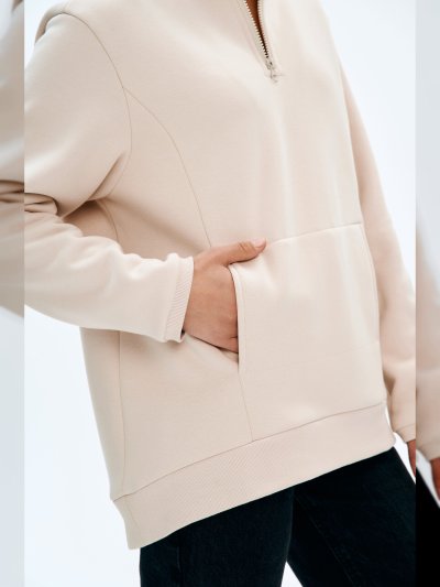 Худи женский оверсайз с карманами