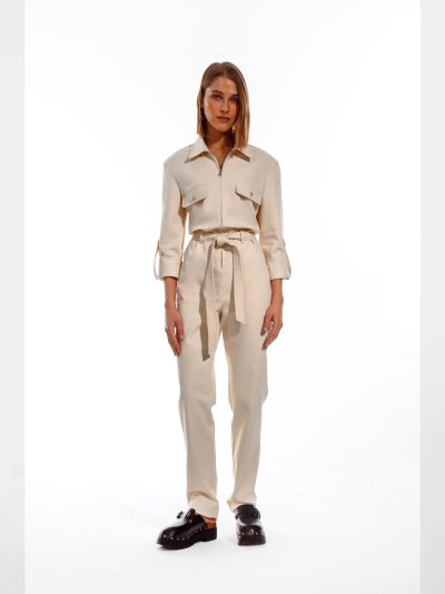 Комбинезон женский с поясом