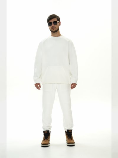 Свитшот мужской с карманом кенгуру