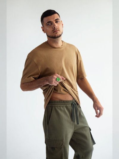 Футболка мужская оверсайз